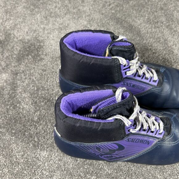 SALOMON 361 SR Nordic Cross Country Ski Boots Size EU 41 US 8 SNS Profil - Picture 12 of 13